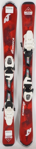 Nordica Navigator Team Kids Skis with Bindings - 100 cm Used