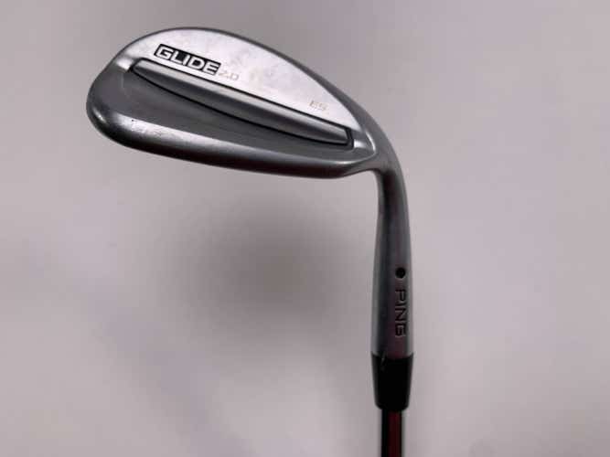 Ping Glide 2.0 Sand Wedge SW 56* 8 Bounce Black Dot AWT 2.0 Wedge Steel Mens RH