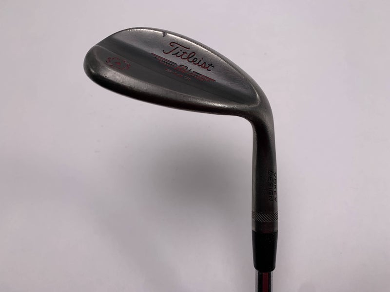Titleist Vokey SM7 Jet Black Lob Wedge LW 60* 12 Bounce D-Grind Wedge Mens RH