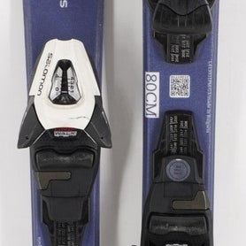 Salomon QST Max Jr. Kids Skis with Bindings - 80 cm Used