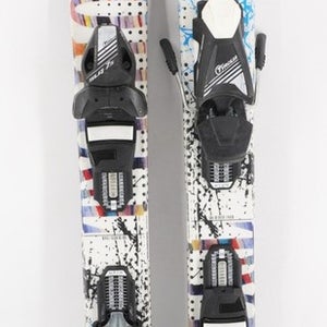 Axis Typhoon Twin Tip Junior Skis with Bindings - 125 cm Used
