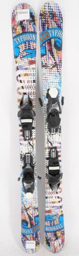 Axis Typhoon Twin Tip Junior Skis with Bindings - 125 cm Used