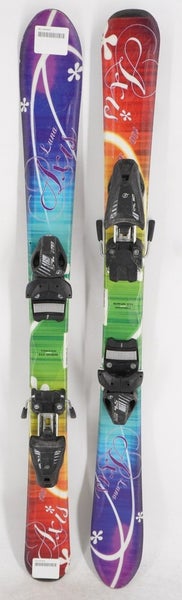 Axis Luna Kids Skis with Bindings - 100 cm Used