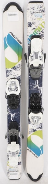 Fischer Watea Kids Skis with Bindings - 90 cm Used