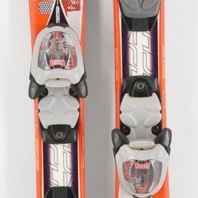 Fischer Heat Kids Skis with Bindings - 90 cm Used