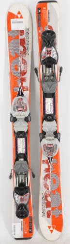Fischer Heat Kids Skis with Bindings - 90 cm Used