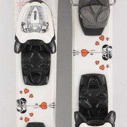 Rossignol Fun Girl Kids Skis with Bindings - 93 cm Used