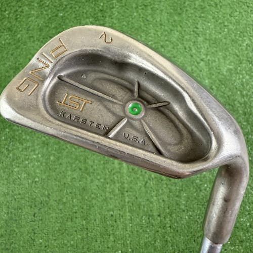 Ping ISI Beryllium Nickel BeNi Sand Wedge S2 Green Dot ZZ Lite Stiff 34.75