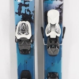 Axis Typhoon Twin Tip Junior Skis with Bindings - 135 cm Used