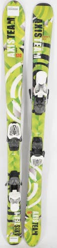Axis Team Synflex Junior Skis with Bindings - 130 cm Used