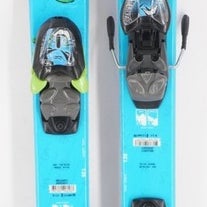 Rossignol S1 Pro Frog King Twin Tip Junior Skis with Bindings - 135 cm Used
