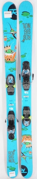 Rossignol S1 Pro Frog King Twin Tip Junior Skis with Bindings - 135 cm Used