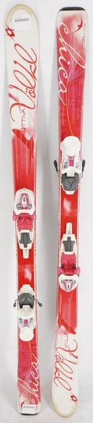 Volkl Chica Attiva Junior Skis with Bindings - 140 cm Used