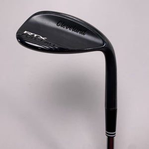 Cleveland RTX Full Face Black Satin Sand Wedge 54* 9 KBS Hi Rev 2.0 115g Mens RH