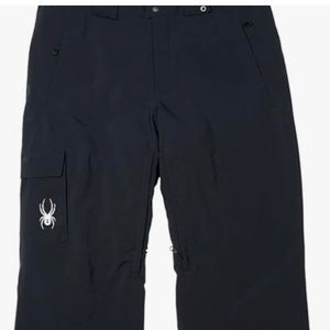 Black Men's XXXL short Spyder Ski Pants -like new