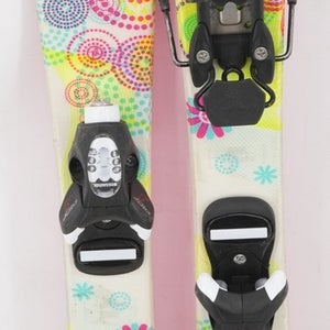K2 Flowers Kids Skis with Bindings - 76 cm Used