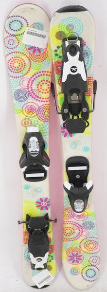 K2 Flowers Kids Skis with Bindings - 76 cm Used