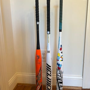 Bat Bundle - Miken DC 41 Supermax Bat / Suncoast Melee 3 / Easton Helmer Hitman 44