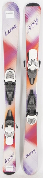 Axis Luna Kids Skis with Bindings - 110 cm Used