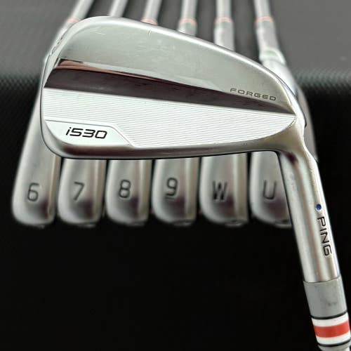 PING I530 IRON SET 5-U BLUE DOT +1/2"