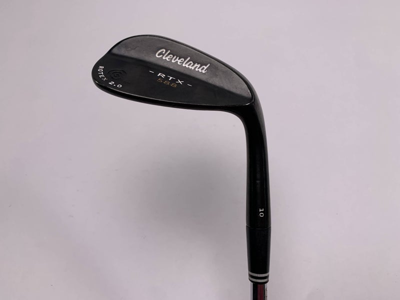 Cleveland 588 RTX 2.0 Black Satin Gap Wedge GW 50* DG Wedge Steel Mens RH