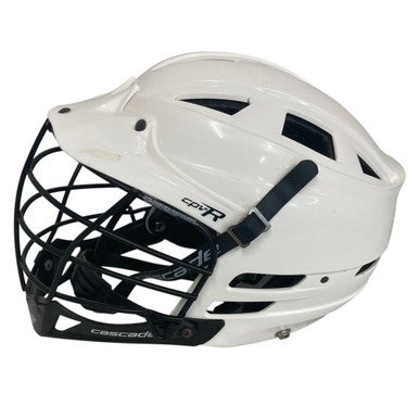 Used Cascade CPVR Lacrosse Helmet White M/L 11406-S000106554