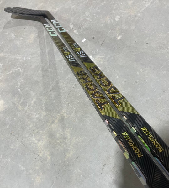 2 PACK CCM ASV-PRO Pro Stock Hockey Stick 95 Flex P90M Left 2848