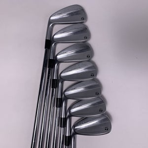 TaylorMade P790 2023 Iron Set 5-PW+GW Dynamic Gold S300 105g Stiff Steel Mens LH