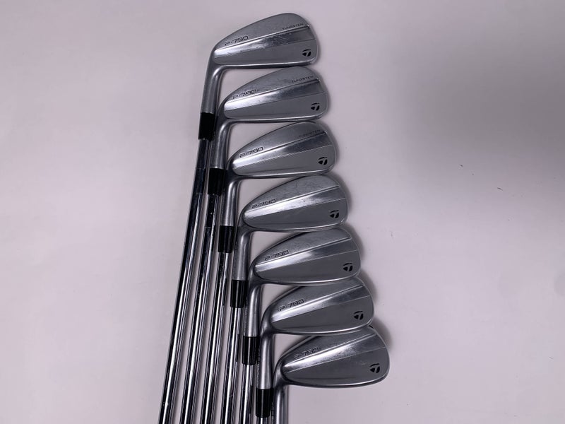 TaylorMade P790 2023 Iron Set 5-PW+GW Dynamic Gold S300 105g Stiff Steel Mens LH