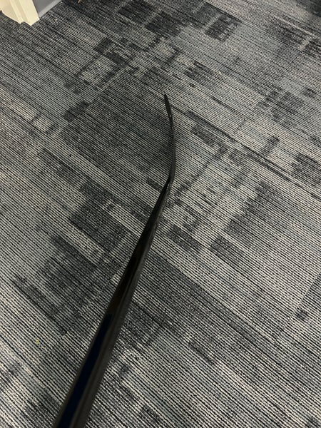 Senior All Black Right Handed Hockey Stick (Used)