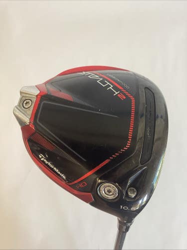 TaylorMade Stealth2 HD Driver 10.5* With Diamana Regular Graphite Shaft