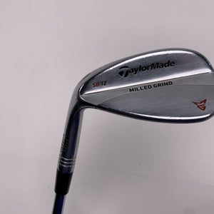 TaylorMade Milled Grind Satin Chrome Sand Wedge SW 56* DG Wedge Steel Mens LH
