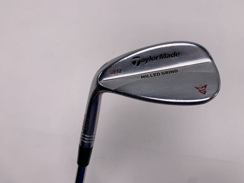 TaylorMade Milled Grind Satin Chrome Sand Wedge SW 56* DG Wedge Steel Mens LH