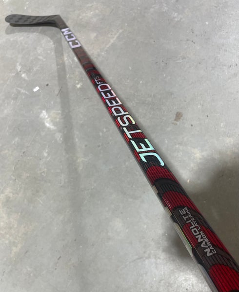CCM JetSpeed FT5 Pro Stock Hockey Stick Grip 75 Flex P90M Left 2815