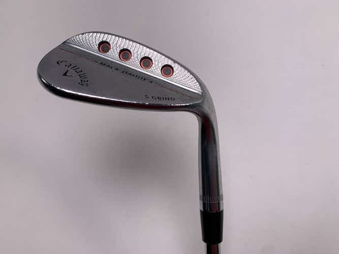 Callaway Mack Daddy 4 Chrome Gap Wedge GW 52* 10 Bounce S-Grind DG S200 Mens RH