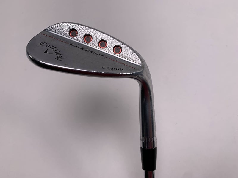 Callaway Mack Daddy 4 Chrome Gap Wedge GW 52* 10 Bounce S-Grind DG S200 Mens RH