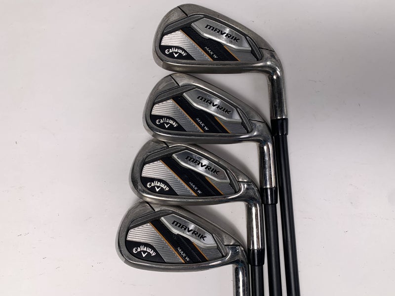 Callaway Mavrik Max Womens Iron Set 6-PW Mamiya Helium 50L I Ladies RH No 9 iron