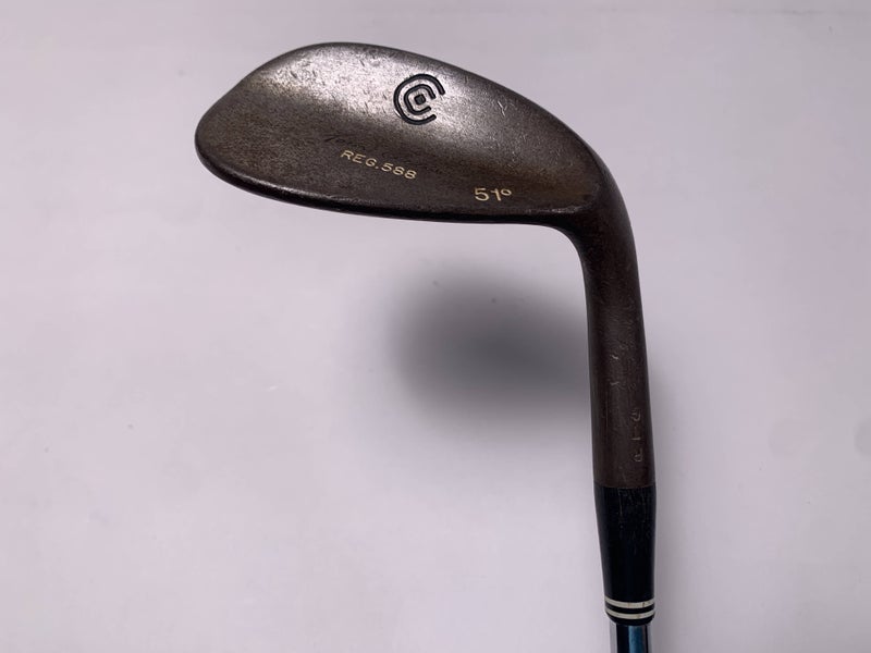 Cleveland 588 Raw Gap Wedge GW 51* Wedge Steel Mens RH