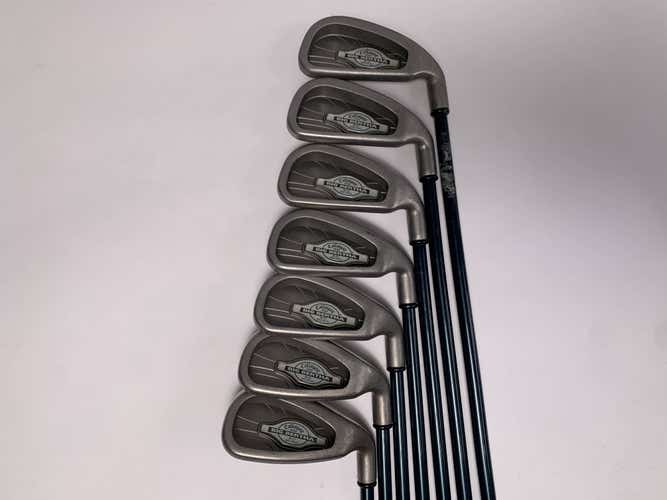 Callaway X-12 Iron Set 3-9 Ladies Gems 99 Ladies Graphite Womens RH