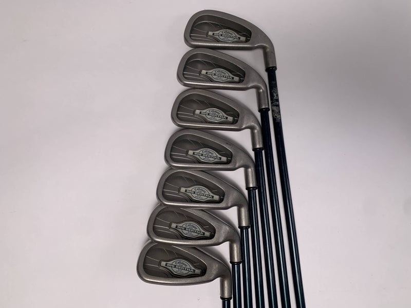 Callaway X-12 Iron Set 3-9 Ladies Gems 99 Ladies Graphite Womens RH