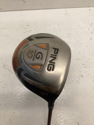 Used Ping G10 Mens Driver RH 12.0 Degree 11443-S000198099