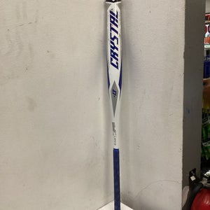 Used Easton CRYSTAL BB/SB Fastpitch Bat White 33" 11443-S000198096
