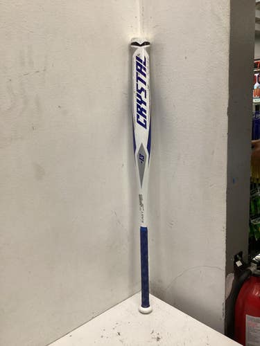 Used Easton CRYSTAL BB/SB Fastpitch Bat White 33" 11443-S000198096