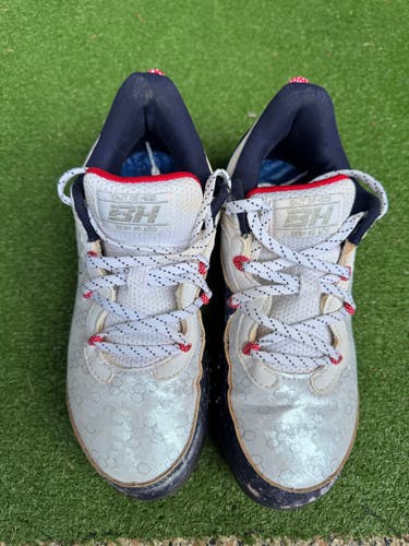 Under Armour Harper 8 TPU JR USA Baseball Cleats Size 6Y (Used)
