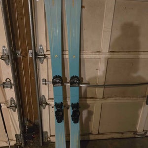 2019 All Mountain 170 cm HEAD Wild Joy Skis With Bindings (Used)