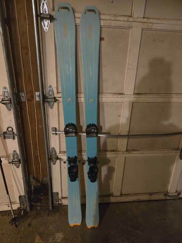 2019 All Mountain 170 cm HEAD Wild Joy Skis With Bindings (Used)
