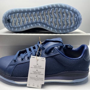 Adidas Go-To Spikeless 1 Waterproof Golf Shoes Navy Men's SZ 8.5 (H03678)