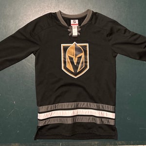 Black Large Kids Unisex Jersey (Used)