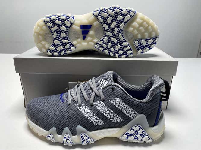 Adidas Spikeless CodeChaos 22 Waterproof Golf Shoes Gray Men's SZ 9.5 (IF2359)