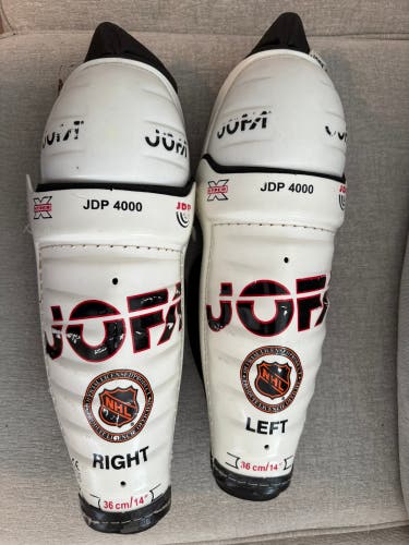 Senior Jofa 4000 14" Shin Pads Pro Stock (Used)